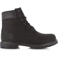 Timberland Timberlandtil kvinder. TB08658A0011 6 Inch Premium vandtæt læder snørestøvle sort (36 W), Fast, Blonder, Casual