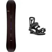 United Shapes - Snowboardpakker - Pakker Object 2025 til UnisexUld - Sort
