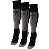 Accezzi Coolmax, skistrømper, sort