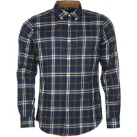 Barbour Skjorte beige / navy / safran