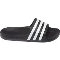 Adidas Badesandal Adilette - Sort/hvid, størrelse 42