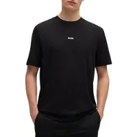 Hugo Boss Relaxed-fit T-shirt med lagdelt logoprint