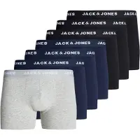 Jack & Jones Herre Anthony 7-pak Truser Sort/Sort/Sort/Blå/Blå/Blå/Lysegrå Melange