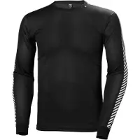 Helly Hansen Dry Stripe Crew, herre, sort