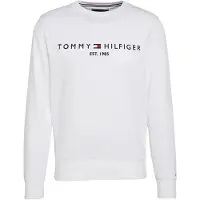 Tommy Hilfiger Sweatshirt 'Logo Embroidery Flex' navy / rød / hvid
