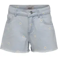 Only Kids GIRLS Jeans 'GROBYN' lyseblå / gul / hvid