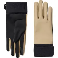 Rains - Dametøj - Gloves Sand til UnisexUld - Størrelse L - Beige