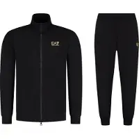 EA7 Joggingdragt guld / sort