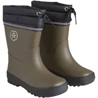 Color Kids Termostøvler - Dark Olive - - 35 - Gummistøvler