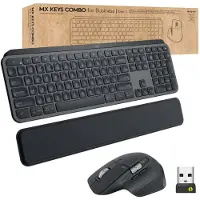 Logitech Mx Keys Business Trådløst Tastatur Og Mus Spansk