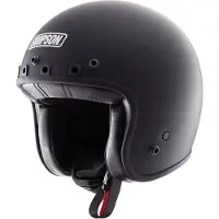 Simpson Chopper Solid Ece22.06 åben Hjelm