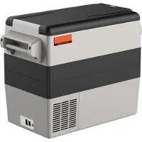 Vevor Bilkøleskab, 12 Volt Bilkøleskab, 52 L Dual Zone Bærbar Fryser, -4℉-50℉ Justerbart område, 12/24V DC og 100-240V AC Kompressorkøler til udendørs, camping, rejser, autocamper