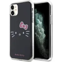 Hello Kitty IML Kitty Face-etui til iPhone 11 / Xr - sort