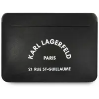 Karl Lagerfeld Sleeve KLCS133RSGSFBK 13" sort/sort Saffiano RSG