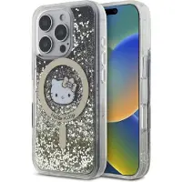 Hello Kitty Liquid Glitter Fever MagSafe-etui til iPhone 16 Pro Max - Guld