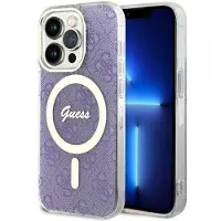 GUESS GUHMP14LH4STU iPhone 14 Pro 6,1" lilla/lilla hardcase 4G MagSafe