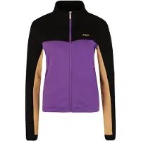 FILA Sweatjakke 'BRUCKBERG' camel / lilla / sort