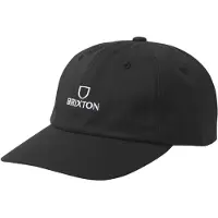 Brixton Hætte 'ALPHA' sort / hvid