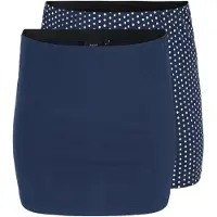 Zizzi Overdel navy / hvid