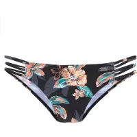 Venice beach Bikinitrusse mørkegrå / petroleum / orange / sort