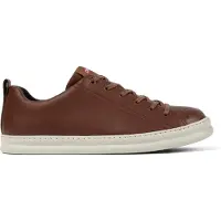 Camper Campertil mænd. K100226-140 Runner Four brune lædersko (41), Fast, 1-3 cm, Blonder, Casual, Bæredygtig