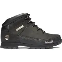 Timberland Timberlandtil mænd. TB06361R0011 Læderstøvler Euro Sprint Sort (42), Fast, Blonder, Sport, Udendørs, Bæredygtig