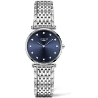 Longines Dameur L4.512.4.97.6 La Grande Classique De Blå/Stål Ø29