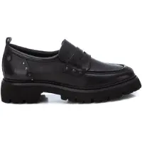 Carmela Carmelatil kvinder. 16187301-NEGRO Mokkasiner i læder 161873 sort (38), 1-3 cm, Ingen, Casual, Klassisk