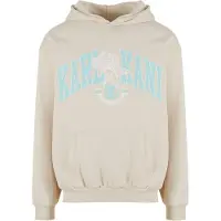 Karl kani Sweatshirt lysebeige / lyseblå / hvid