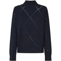 Pepe Jeans Pepe Jeanstil kvinder. PL702215 Idris Perkins marineblå trøje (S), Casual, Bomuld, Bæredygtig