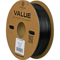 PrimaCreator PrimaValue ABS - 1,75mm -2,5kg - Sort 7340002119441 Modsvarer: N/A