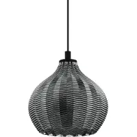 Eglo TAMALLAT pendant light black-transparent
