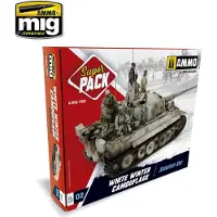 Vallejo Ammo Super Pack – hvid vintercamouflage sæt