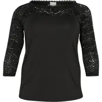 KAFFE CURVE Bluse 'KC Aya' sort