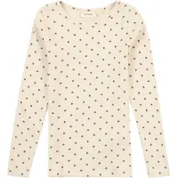 Name it Bluse - Ladybug - NmnLago - Turtledove - - 5 år (110) - Bluse