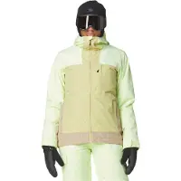 Picture Organic Clothing - Skijakker dame - Seakrest Jkt Lime Cream Hemp Roebuck til Unisex - Størrelse XS - Grøn