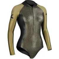 C4 Freediving Aurea 2 Mm Langærmet Shorty-våddragt Til Damer