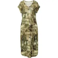 HEINE Kjole mørkebrun / khaki / oliven / sort