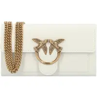 Pinko Clutch 'Love One' beige / guld