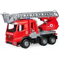 Lena Worxx Fire truck with ladder Arocs, Brandbil, 3 År, Flerfarvet
