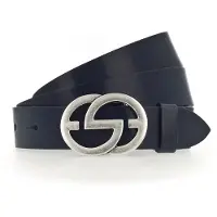 Vanzetti Bælte navy / sølv