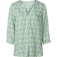 HEINE Bluse ecru / grøn / mint / eosin