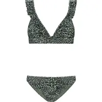 Shiwi Bikini 'BOBBY' jade / pastelgrøn / sort