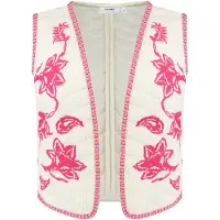 Shiwi Vest 'GILET' pink / hvid