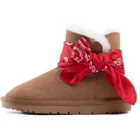 Gooce Snowboots brun / rød / hvid