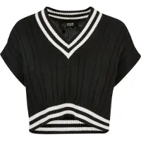 Urban Classics Pullover sort / hvid