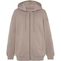 LASCANA Sweatjakke beige-meleret