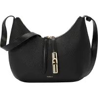 Furla Skuldertaske 'Goccia' sort