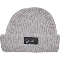 Karl kani Hue 'Beanie' grå-meleret