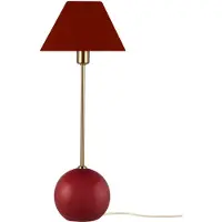 Globen Lighting Iris 20 bordlampe Burgundy